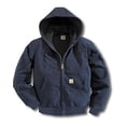 thumbnail image 2 of Carhartt Men's Big & Tall Thermal-Lined Active Hoodie Jacket Large Navy Blue, 2 of 2