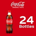 thumbnail image 5 of Coca-Cola Soda Pop, 16.9 fl oz Bottles, 24 Pack, 5 of 9