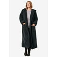 thumbnail image 2 of Woman Within Plus Size Long Hooded Berber Fleece Coat, 2 of 4