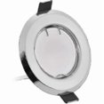 thumbnail image 3 of Set Of 3 Ultra Flat Recessed Led Spotlights With 3x5w Dimmable Bulb 220v Spot Module, Drilling 55mm, Dimmable, Warm White 3000k, 120 Beam Angle-yujia, 3 of 5