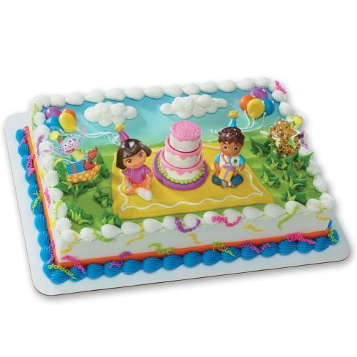 Omilut 11pcs Dora The Explorer Cake Topper Dora Birthday Party Cake Decor  Shine Dora Five-pointed Star Decor Supplies - Cake Decorating Supplies -  AliExpress