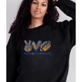 thumbnail image 3 of Peace Love Jaguars Sweatshirt, Southern, Jags, SWAC, Bayou Classic, New Orleans, HBCU, Superdome, Baton Rouge, Sports Sweatshirt Gift,, 3 of 6