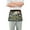 Cartoon Town Landscape, variant on River Through Forest Server Apron with 3 Pockets Waterproof Waitress Waist Short Apron for Man Woman 12 Inches