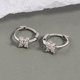 thumbnail image 1 of Pendientes de aro de acero inoxidable para mujer, aretes pequeños de circonita de cristal, Piercing de cartílago, joyería, 2 unidades, 1 of 4