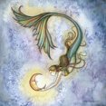 thumbnail image 2 of CafePress - Deep Sea Moon Mermaid Fantasy Art - Unique Fabric Shower Curtain 70" x 72", 2 of 3