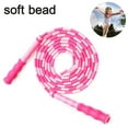 thumbnail image 2 of Jump Rope Beaded Jump Rope, Skipping Rope Adjustable for Adult Kids, -Free Speed Rope for Double Dutch Boxing Workout Exercise Fitness Weight Loss, 2 of 5