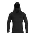 thumbnail image 2 of Evdexr Upf 50 Hoodies for Men Sun Protection Long Sleeve Hoodie with Mask Lightweight Outdoor Pullover Uv Protection Cooling Hooded Rash Guard Sweatshirts Black XL, 2 of 4