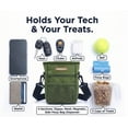 thumbnail image 3 of PupSensei Magnetic Dog Treat Pouch for Training - No-Spill Fabric Design, Quick One-Handed Access, Includes Adjustable Waist Strap and Built-in Poop Bag Dispenser - Army Green, 3 of 7