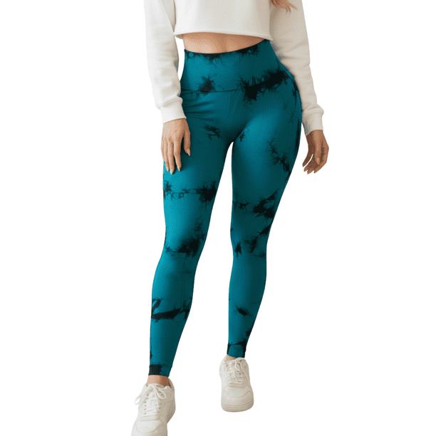 Leggings Deportivos Tie-Dye Mujer para Yoga y Gym Comodidad y Estilo