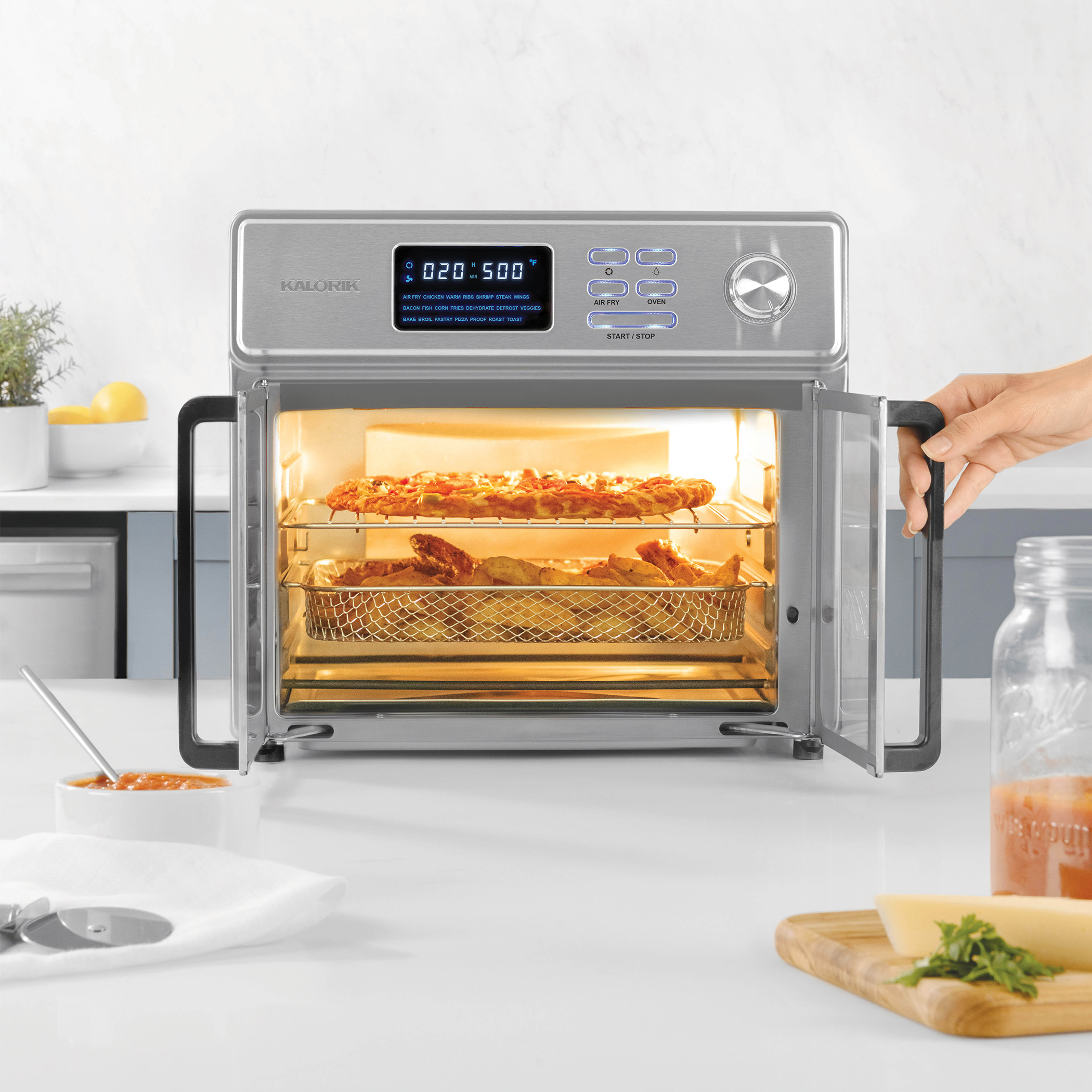 Kalorik® MAXX® 26 Quart Digital Air Fryer Oven AFO 46045 SS - image 3 of 8