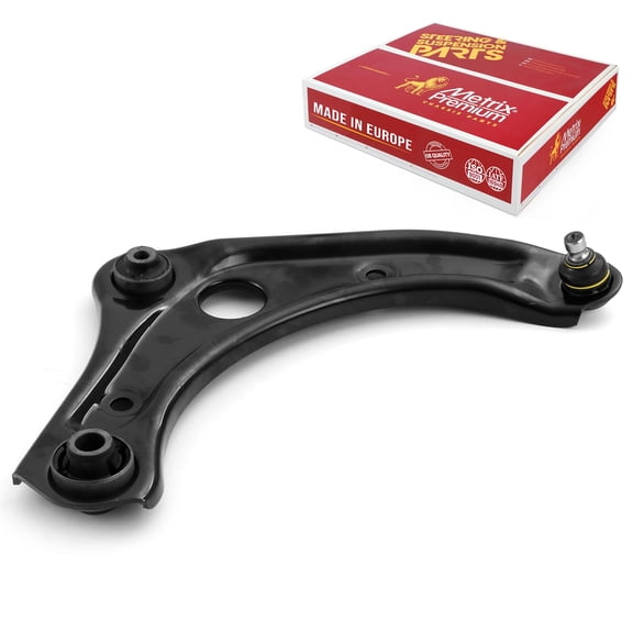 Metrix Premium Chassis Parts - Front Right Lower Control Arm w Ball Joint & Bushing Assembly Fits 20-22 Nissan V-Drive Mexico, 15-19 Micra, 14-19 Note Mexico, 14-19 Versa Note RK621576 Made in Europe