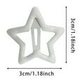 thumbnail image 2 of Girls Star Hair Clip Metal Barrettes Cute Hair Accessories for Women and Teens Adorable 12 Inch Design, 2 of 4