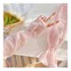 thumbnail image 2 of Women's Pink Ice Silk Arm Cover Sleeves - Pleated Puff Bubble Style Sun Protection Summer Accessories^ccgv2, 2 of 5