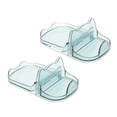thumbnail image 2 of Ganfancp 2-Piece Heavy Duty ABS Plastic Foldable Kitchen Organizer Rack for Cutting Boards, Pot Lids, and Utensils - Versatile Storage Solution for Small Spaces in Sleek White, Blue, or Green -, 2 of 7