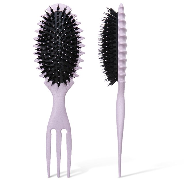 Peine de pelo rizado para dar forma y definir rizos peine masajeador para el cuero cabelludo para peinar el cabello