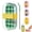 Green, variant on Ice Cubes Bottle with Straw, 2-in-1 Water Bottle Ice Cubes Tray with Lid and Container, ICES Making Bottles,Squeeze to Remove, for Home, Picnics