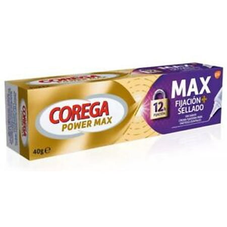 COREGA Denture Adhesive Cream: POWER MAX Made in Czech Republic