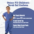 M&M Scrubs Kids Scrubs Super Soft Children Scrub Set Kids Doctor