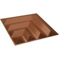 thumbnail image 6 of Ekena Millwork 19 5/8"W x 19 5/8"H Bolt EnduraWall Decorative 3D Wall Panel, Bright Coat Copper (12-Pack for 32.04 Sq. Ft.), 6 of 6