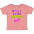 thumbnail image 3 of Inktastic Best Lil Sister Ever Girls Baby T-Shirt, 3 of 5
