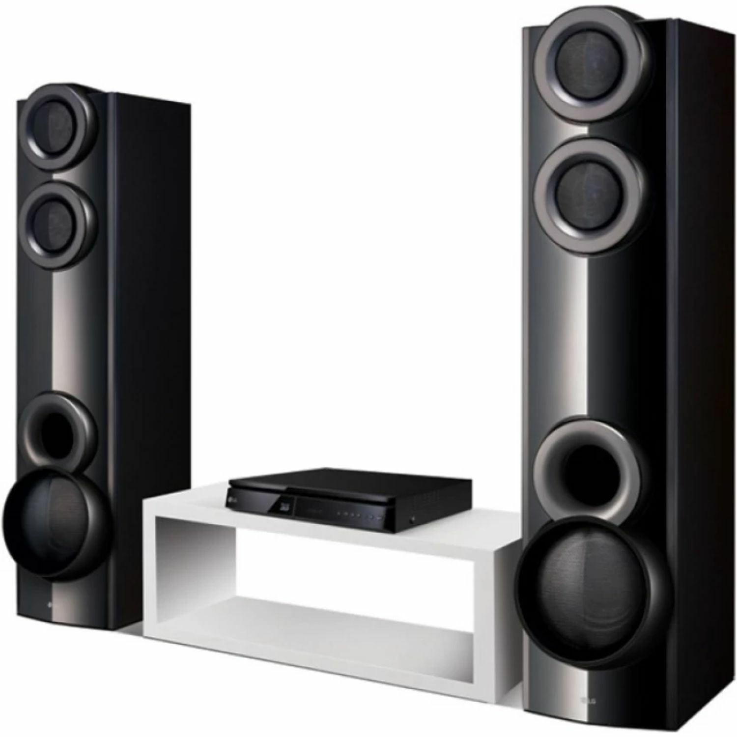 LG 3D-Capable 1000W 4.2ch Blu-ray Disc Home Theater System - Black