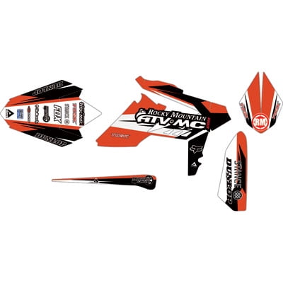 Attack Graphics Custom Roost Full Trim Kit CR Red/Black for Beta 390 RS 2015