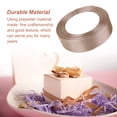 thumbnail image 1 of Gift Ribbon Wedding Decorations Clothes Making Supply DIY Craft Accessories Light-weight Polyester Ribbons for Ornaments Khaki 67, 1 of 7