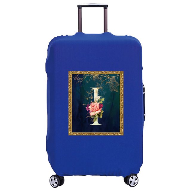 New Travel Suitcase Luggage Covers Protective Covers Scratch Proof Dust Cover Reusable Dust Cover Flower Pattern Series 8flowerI XL
