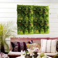thumbnail image 4 of Bolsa de plantación de jardín colgante vertical, bolsa de plantación montada en la pared, flores, verduras, decoración de pared de patio, 4 of 7