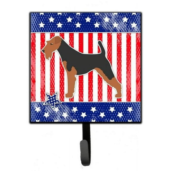Carolines Treasures BB3285SH4 USA Patriotic Welsh Terrier Leash or Key Holder