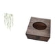 thumbnail image 5 of de pared con hojas de , enredaderas colgantes, caja de pañuelos de madera, material PVC, fácil de usar, ideal para dormitorio,, 5 of 8