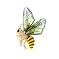 thumbnail image 2 of Broche esmaltado Sunnimix para boda joyería de fiesta verde, 2 of 8