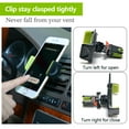 thumbnail image 4 of 2 in-1 Car Air Vent Mount Phone Holder 360 Degree Rotation for Smart Phones, 4 of 7