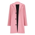 thumbnail image 4 of WOYY Girls Trench Coat Lapel Windbreaker Jacket Outerwear Wool Coat, Sizes 11-12, 4 of 5