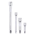thumbnail image 2 of HLONK 4pcs Extension Bar Set 1/4 3/8 Drive Ratchet Socket Extender Hand Adjustment Tool Extension Socket Drive Hand Tool (Silver), 2 of 6