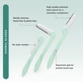 thumbnail image 3 of Contours Rx Dermal Blades Stainless Steel 6 Pack Touch-up Tool Removes Fuzzy Facial Hair, Bikini Line, Arms, Knuckles, Back of Neck & Upper Lip – Portable & Long Lasting, 3pk, 3 of 8