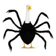 thumbnail image 4 of Happydeer Halloween Goose Outfit Spider Bat Goose Statue Costume Goose Clothes with Straps for Lawn Porch Goose Decoration (Type B), 4 of 12