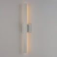thumbnail image 3 of E41343-SA ET2 Lighting Alumilux Line - 24 Inch 13W 2 LED Outdoor Wall Sconce-Satin Aluminum Finish, 3 of 5