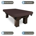 thumbnail image 2 of Covers & All Pool Table Cover, Made of 12 Oz Cover Max, Waterproof, Ideal for Moderate Weather (100" W x 56" D x 8" H, Coffee), 2 of 6