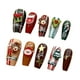 thumbnail image 2 of Uñas postizas navideñas, lindas, invierno, Navidad, uñas adhesivas, decoración de uñas, S, 2 of 9