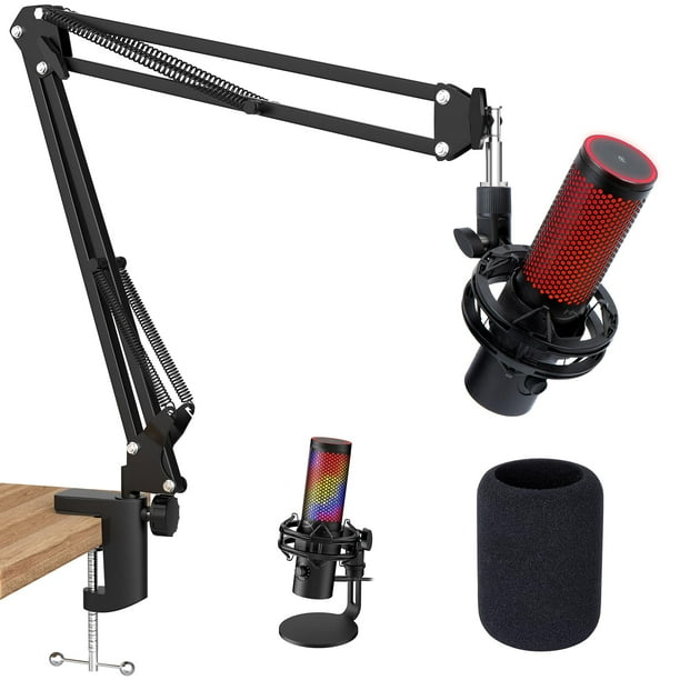 Micrófono Boom Arm SUNMON QuadCast 2 para HyperX QuadCast 2