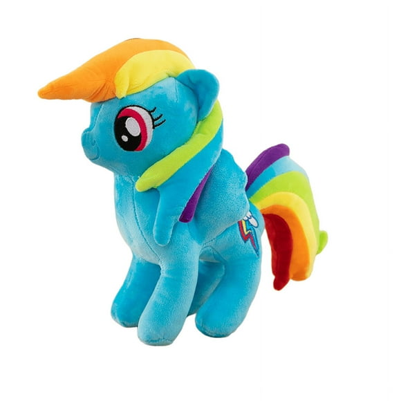 Plush Toy, Plush Toy Pony Rainbow 20cm, Cute Funny Plush Doll, Gift For Son Daughter-ZJKDGJKJ