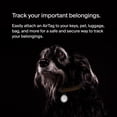 thumbnail image 4 of AirTag Holder Belkin Reflective Secure w/Key Ring Black/White, 4 of 8