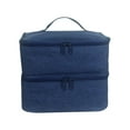 thumbnail image 3 of Estuche de transporte jinwen para herramientas de manicura con soporte para esmalte de uñas 30 botellas negro, 3 of 5