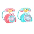 thumbnail image 4 of Cartoon Telephone Toy Leaning Machine Toy Cartoon Simulated Landline Develop for Children Baby Preschool Light Red, 4 of 7