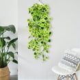 thumbnail image 6 of Artificial Green Wall Hanging | 100cm Long Realistic Plastic Ivy Plant | Indoor Home Decoration with 168 Leaves | Flexible Bendable Design for Wall Decor, 6 of 6