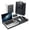 Black, variant on Wireless Charging Laptop Bag, All-in-One Mobile Workstation Sleeve with Stand and Mouse Pad for 15.6-Inch Laptops