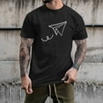 thumbnail image 2 of Joower Mens T Shirts White T Shirt T-Shirt Work Shirts for Men Big and Tall T Shirts for Men Vintage Graphic Tees for Women T-Shirts, 2 of 5