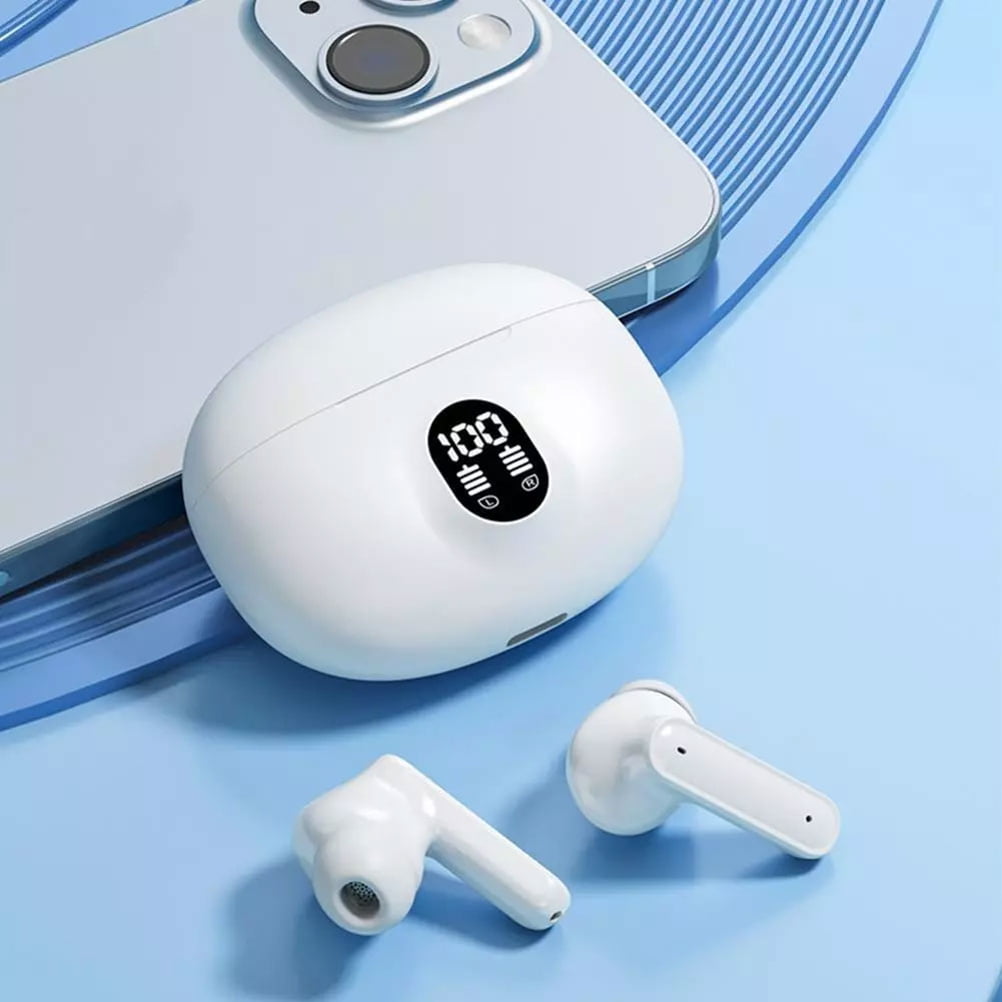 Wireless TWS Earphones for Google Pixel 8a/6a/6 Pro - Earbuds Headphones True Stereo Headset Hands-free Mic