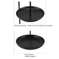 thumbnail image 4 of Round 2 Tier Iron Dessert Rack Fruit Stand for Party Wedding Birthday Home, Artistic Home Decor, Versatile Storage Solution, Double Tier Storage Design, Organize Snacks in Style, 4 of 8